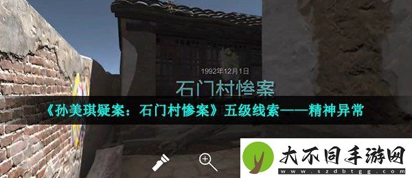 孙美琪疑案石门村惨案精神异常的孩子在哪