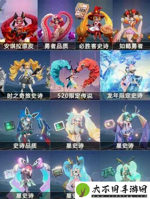 王者荣耀安琪拉皮肤究竟有哪些