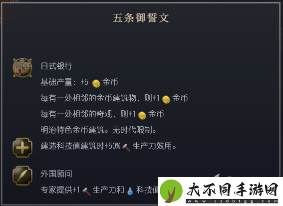 文明7明治日本特性介绍