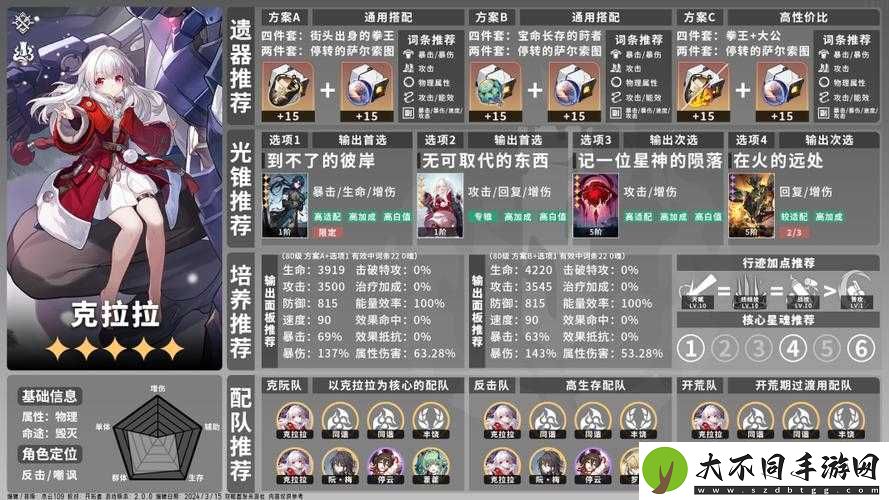崩坏星穹铁道克拉拉如何玩转反击流