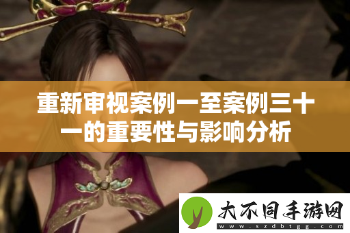 重新审视案例一至案例三十一的重要性与影响分析