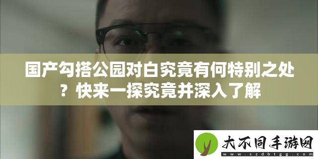 国产勾搭公园对白究竟有何特别之处