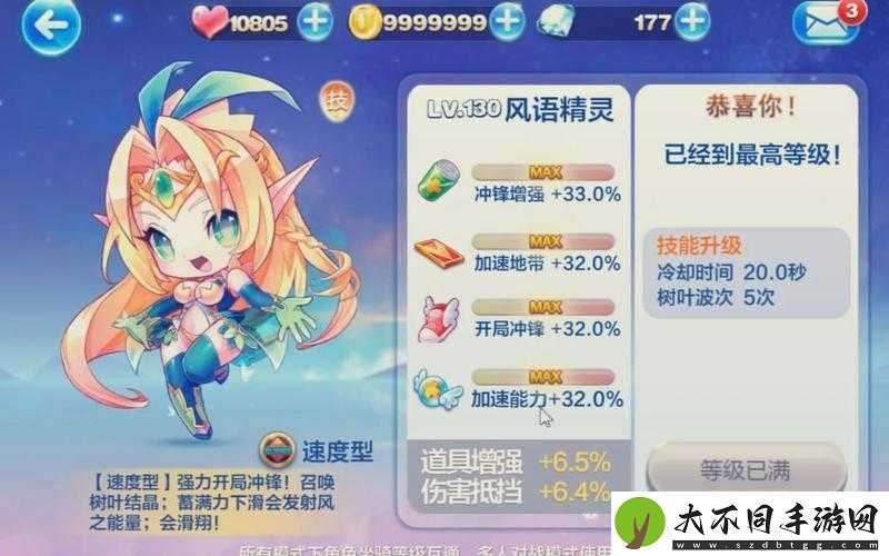 天天酷跑风语精灵宝物如何选择