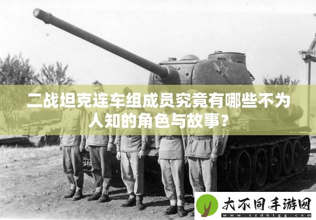 二战坦克连车组成员究竟有哪些不为人知的角色与故事