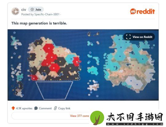 发布不到一周文明7随机地图生成问题引关注