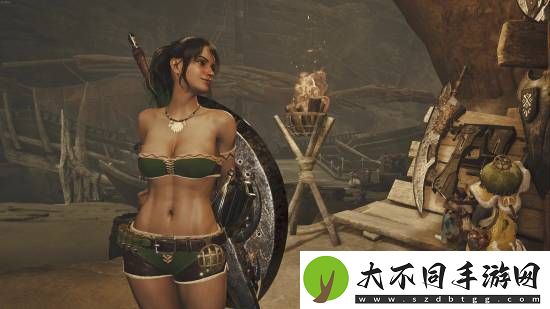 怪物猎人：荒野超清爽内衣Mod：观赏性极强！