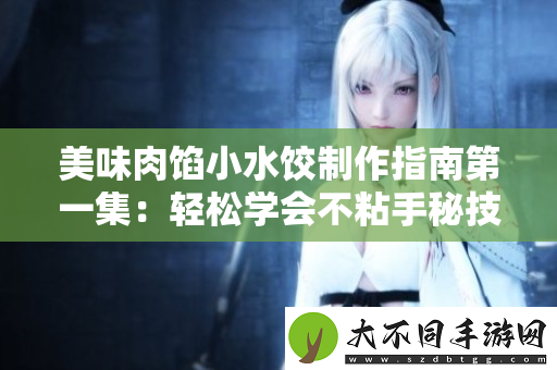 美味肉馅小水饺制作指南第一集：轻松学会不粘手秘技