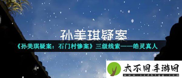孙美琪疑案石门村惨案皓灵真人在哪