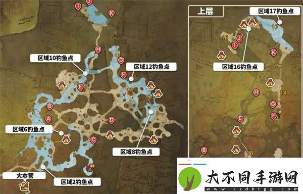 怪物猎人荒野绯红森林钓鱼点在哪里推荐