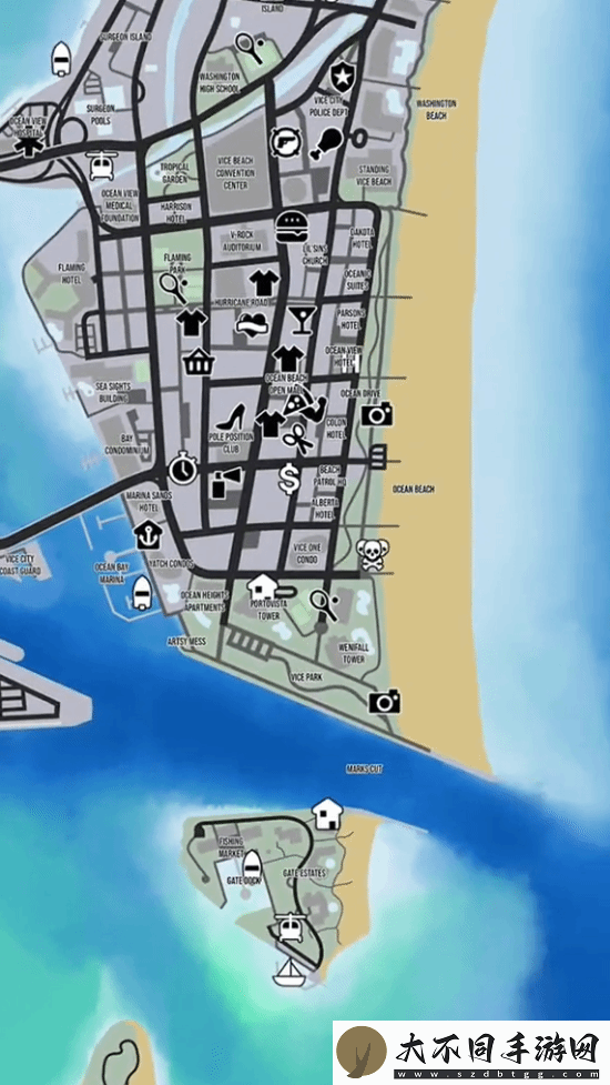 网络出现疑似GTA6详细地图