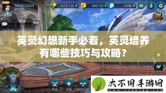 英灵幻想新手必看