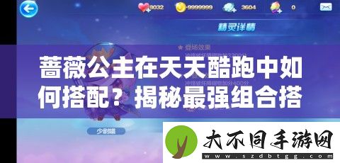 蔷薇公主在天天酷跑中如何搭配