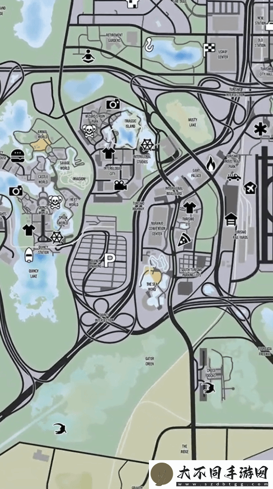 网络出现疑似GTA6详细地图