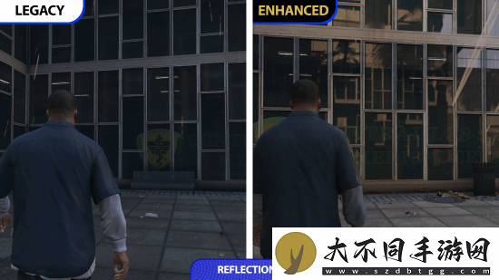三男一狗PC增强版与旧版对比