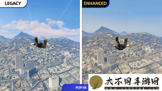 三男一狗PC增强版与旧版对比