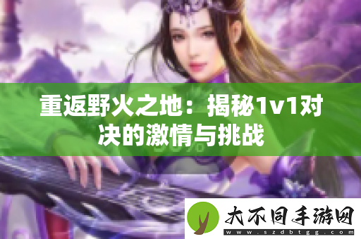 重返野火之地：揭秘1