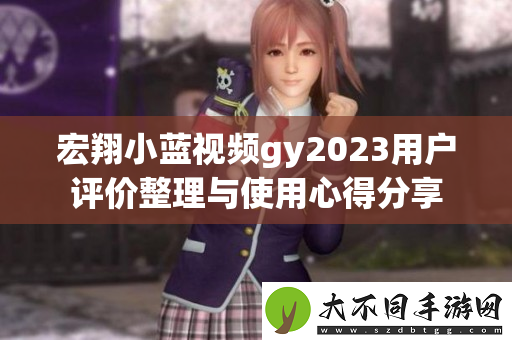 宏翔小蓝视频gy2023用户评价整理与使用心得分享