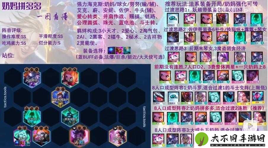 云顶之弈S8.5混沌拼多多烬阵容