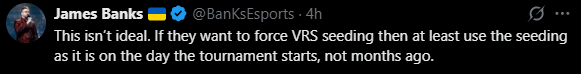 V社再次调整VRS规则手册