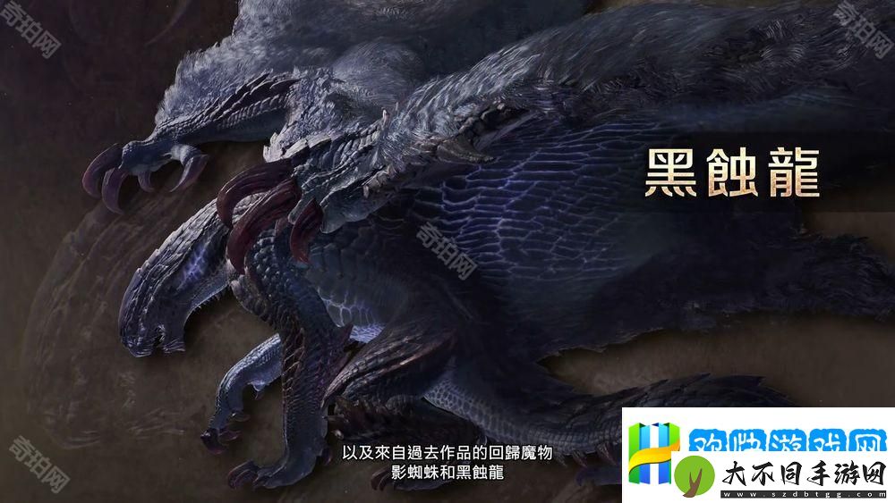 怪物猎人荒野公布第6支宣传影片二次公测新增「锁刃龙」