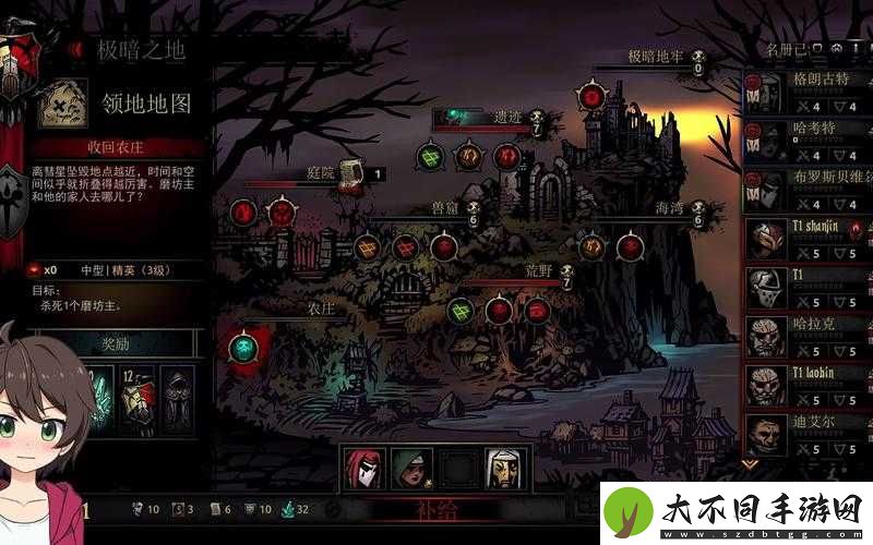 暗黑地牢猩红庭院地图如何全解析？攻略秘籍大揭秘！