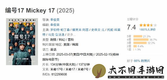 奉俊昊编号17豆瓣7.4分！喜剧水平增色太多