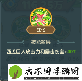 保卫向日葵西瓜巨人植物图鉴