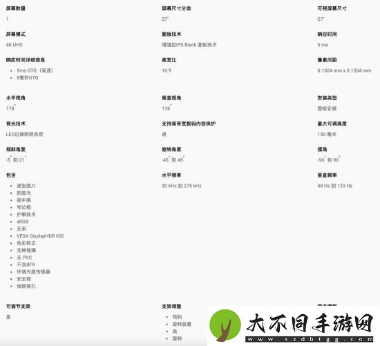 4K 120Hz+IPS面板！戴尔新27英寸显示器4699元