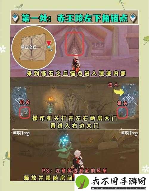 原神荒石苍漠地下传送锚点究竟如何开启