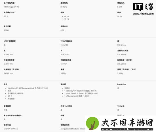 4K 120Hz+IPS面板！戴尔新27英寸显示器4699元