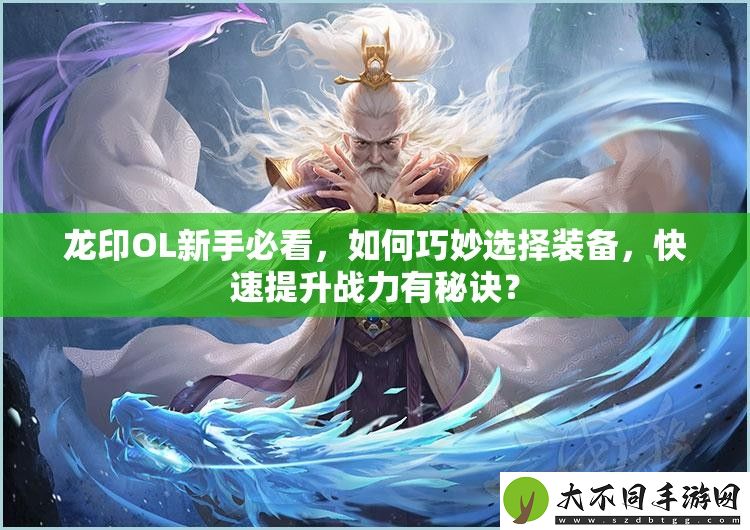 龙印OL新手必看