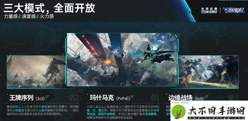 解限机Steam全球风暴Demo测试现已正式开启
