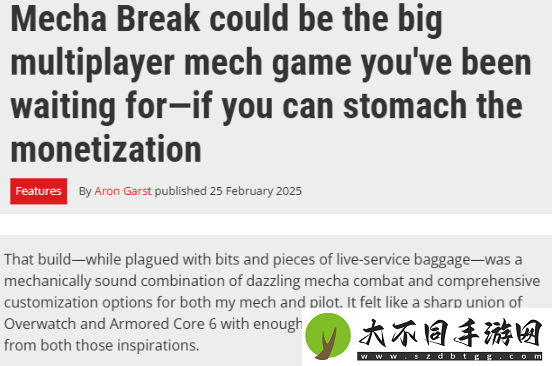 国产机甲新作打破欧美日垄断！Steam三榜登顶获新华社关注！