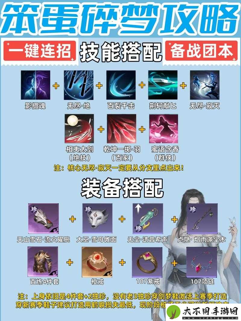 2023最新逆水寒手游碎梦技能天赋加点攻略