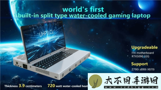 桌面版RTX 5090被塞进笔记本?内置分体式水冷系统