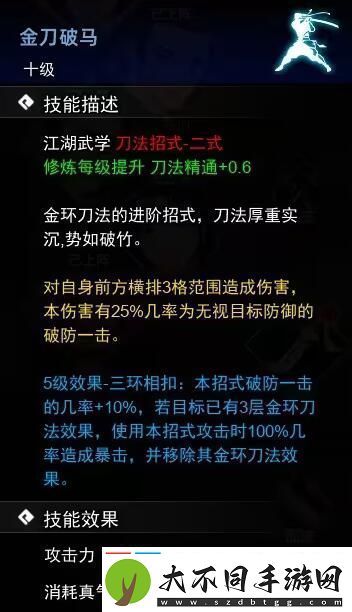 逸剑风云决刀法武学有哪些刀法武学收集攻略