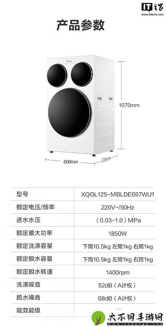 国补后3999元！海尔全球首款懒人洗衣机预售