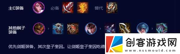 云顶之弈s9.5开飙剑姬阵容怎么搭配