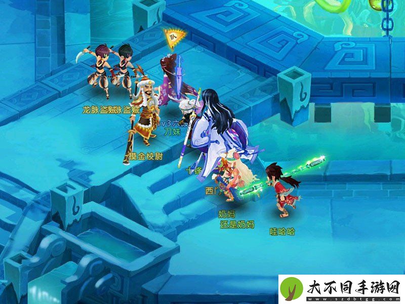 武侠回合制端游盖世豪侠梦境龙脉斩boss
