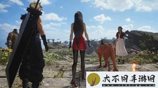 FF7RB蒂法换装史卡蕾特Mod