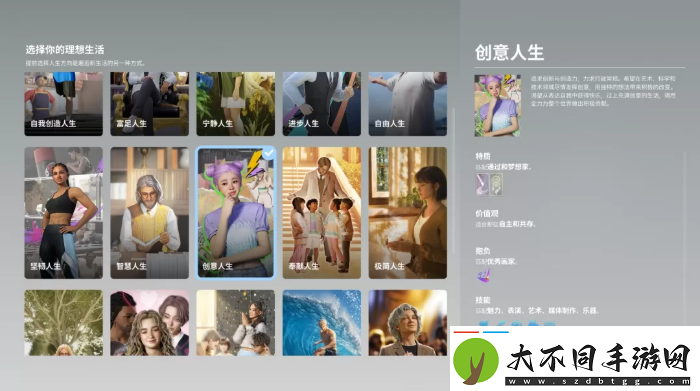 inZOI哪个人生好