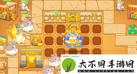保卫萝卜4法老归来第114关过关攻略