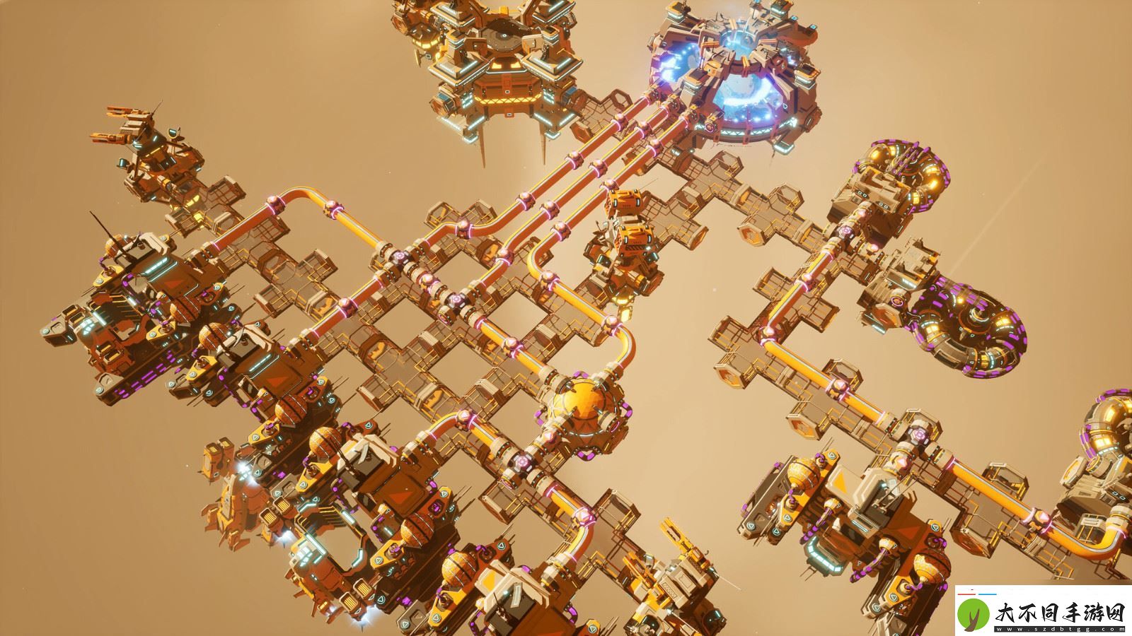 空间站工厂自动化游戏Outworld