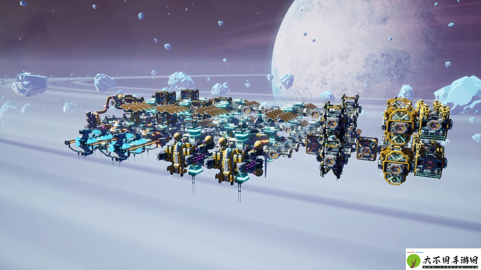 空间站工厂自动化游戏Outworld