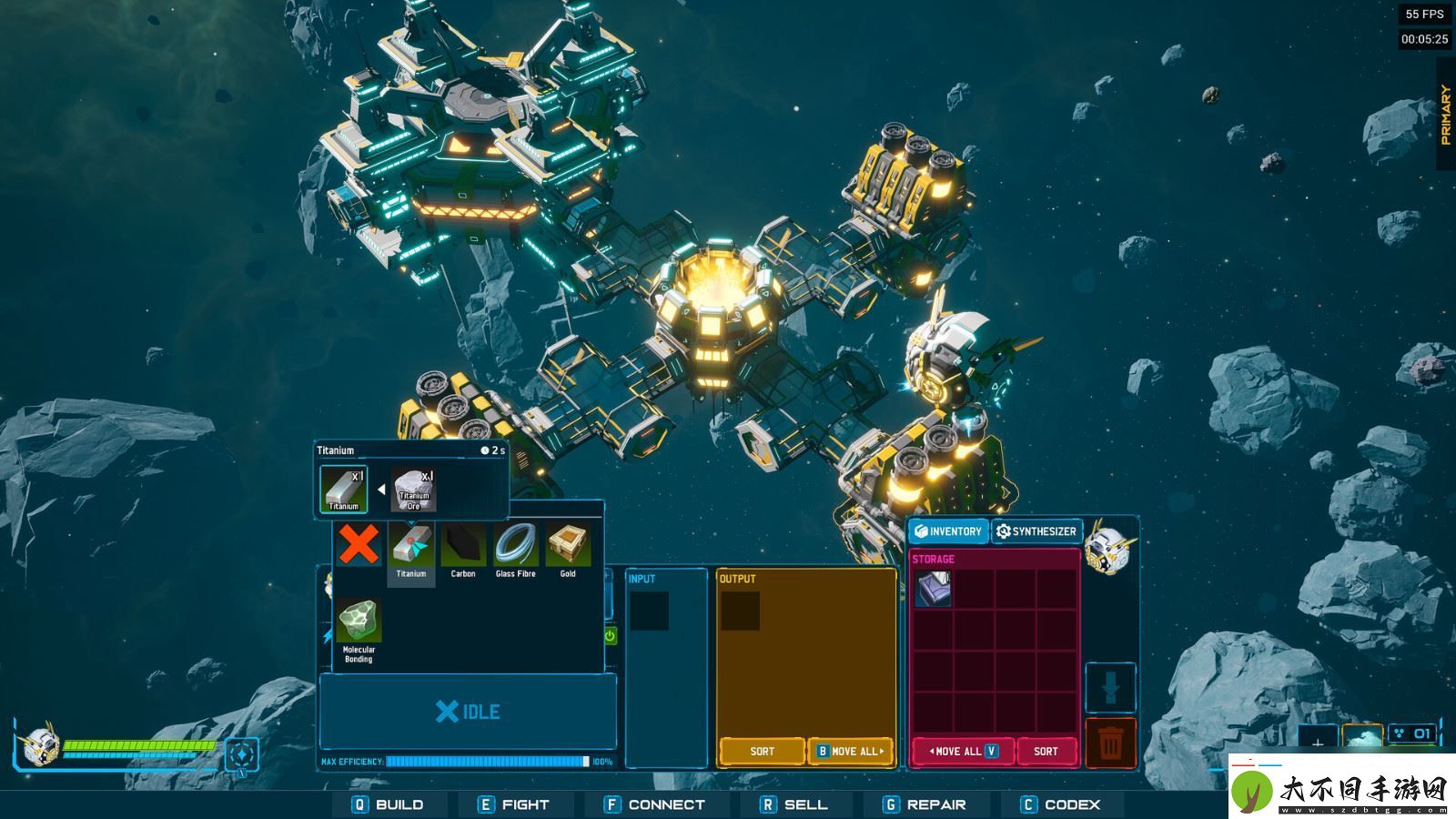 空间站工厂自动化游戏Outworld