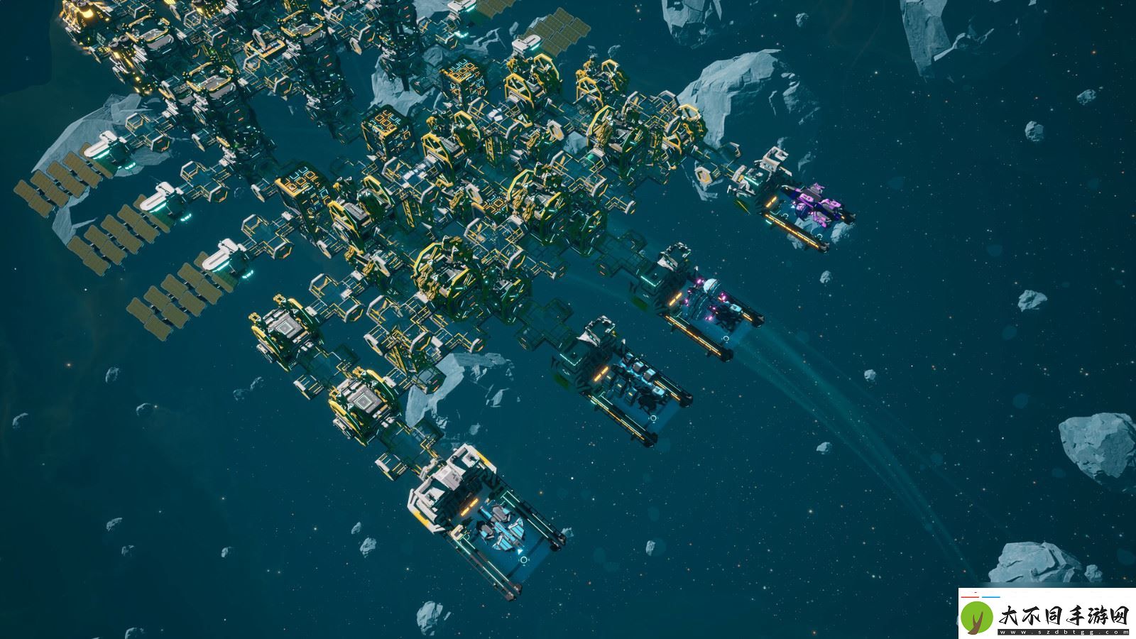 空间站工厂自动化游戏Outworld