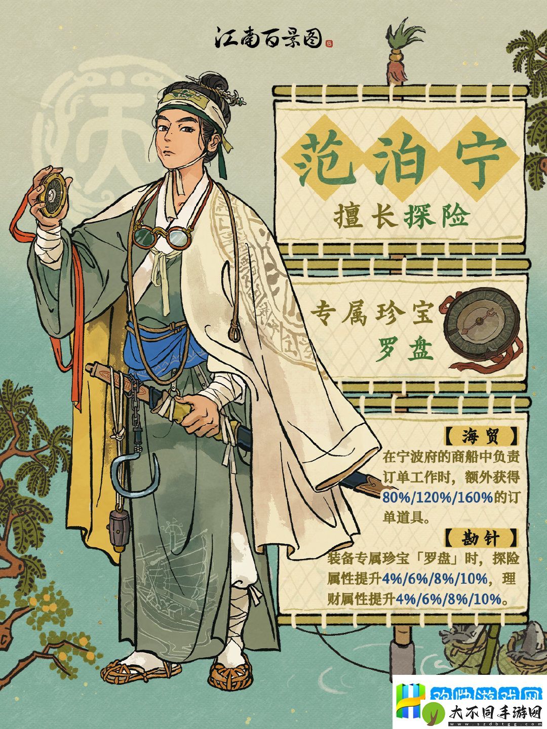 江南百景图范泊宁怎么样-江南百景图范泊宁介绍-团战技巧