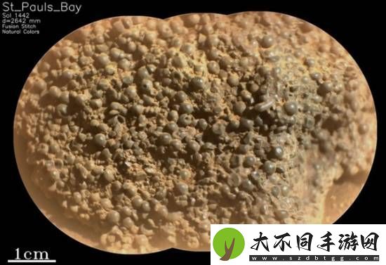 美国火星车发现诡异怪石