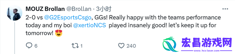 MOUZ赛后动态