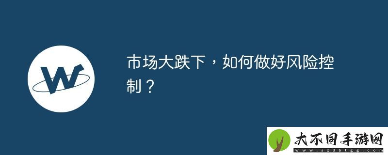 市场大跌下